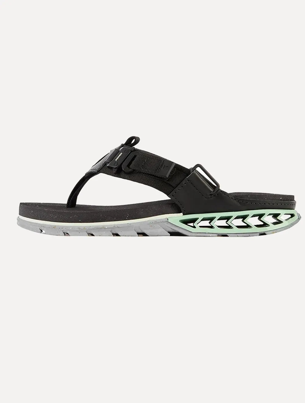 Sandália Kenner Masculina Rakka Craft Thong Preta