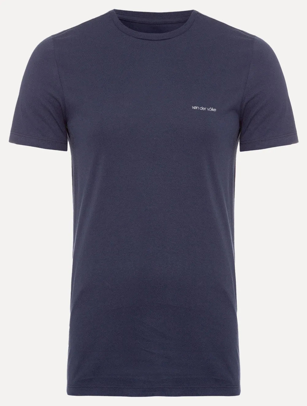 Camiseta Von der Volke Masculina Origineel Basis Logo Azul Marinho