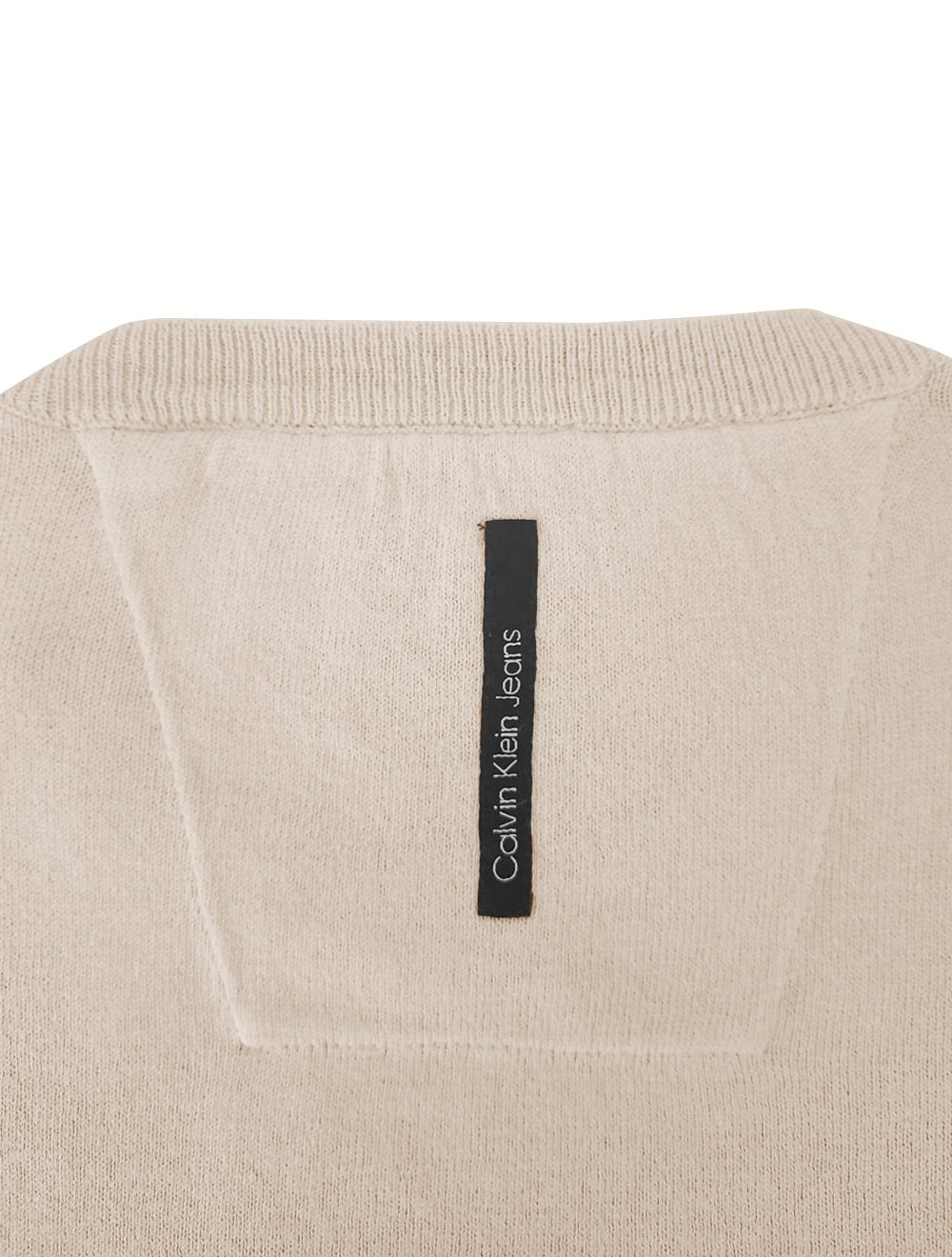 Suéter Calvin Klein Jeans Masculino Tricot Reissue Areia