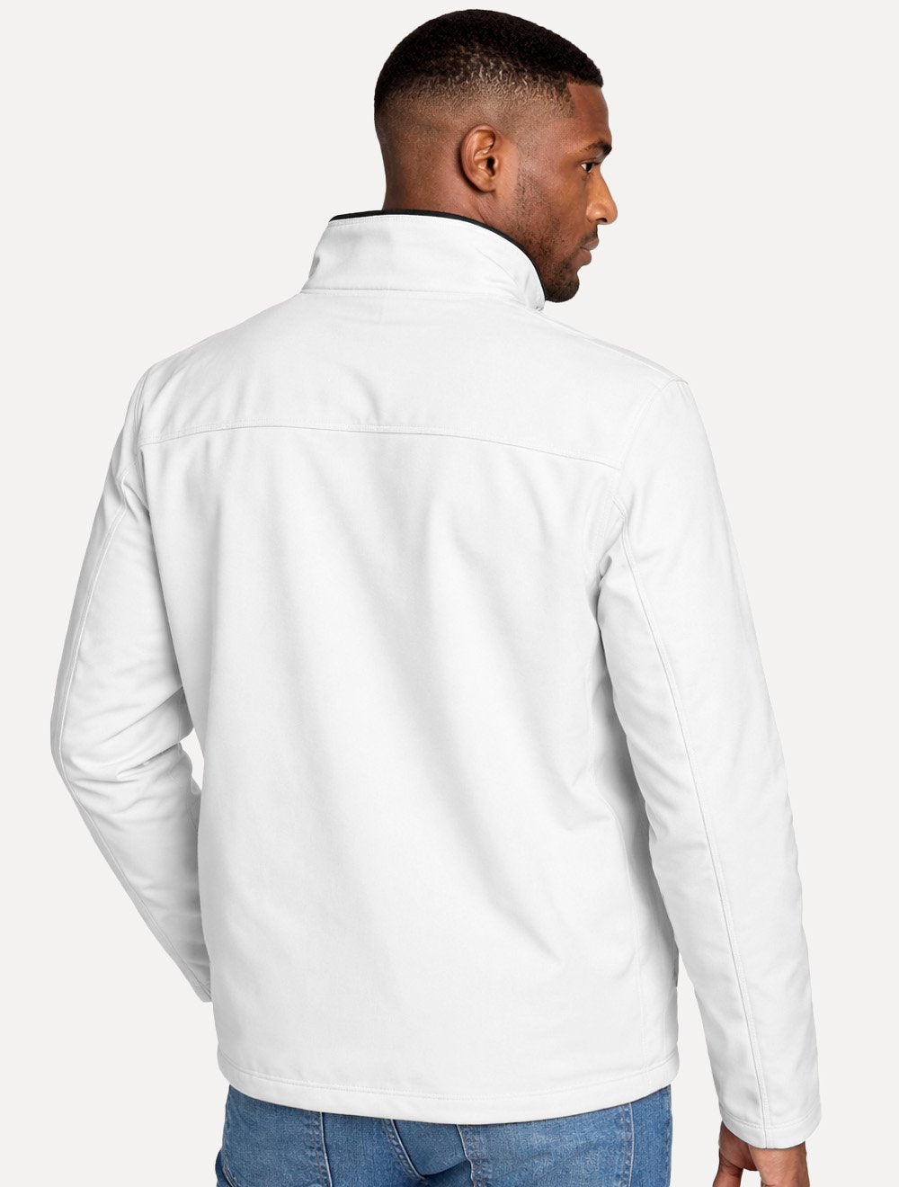 Jaqueta Calvin Klein Masculina Soft Shell Fur Branca