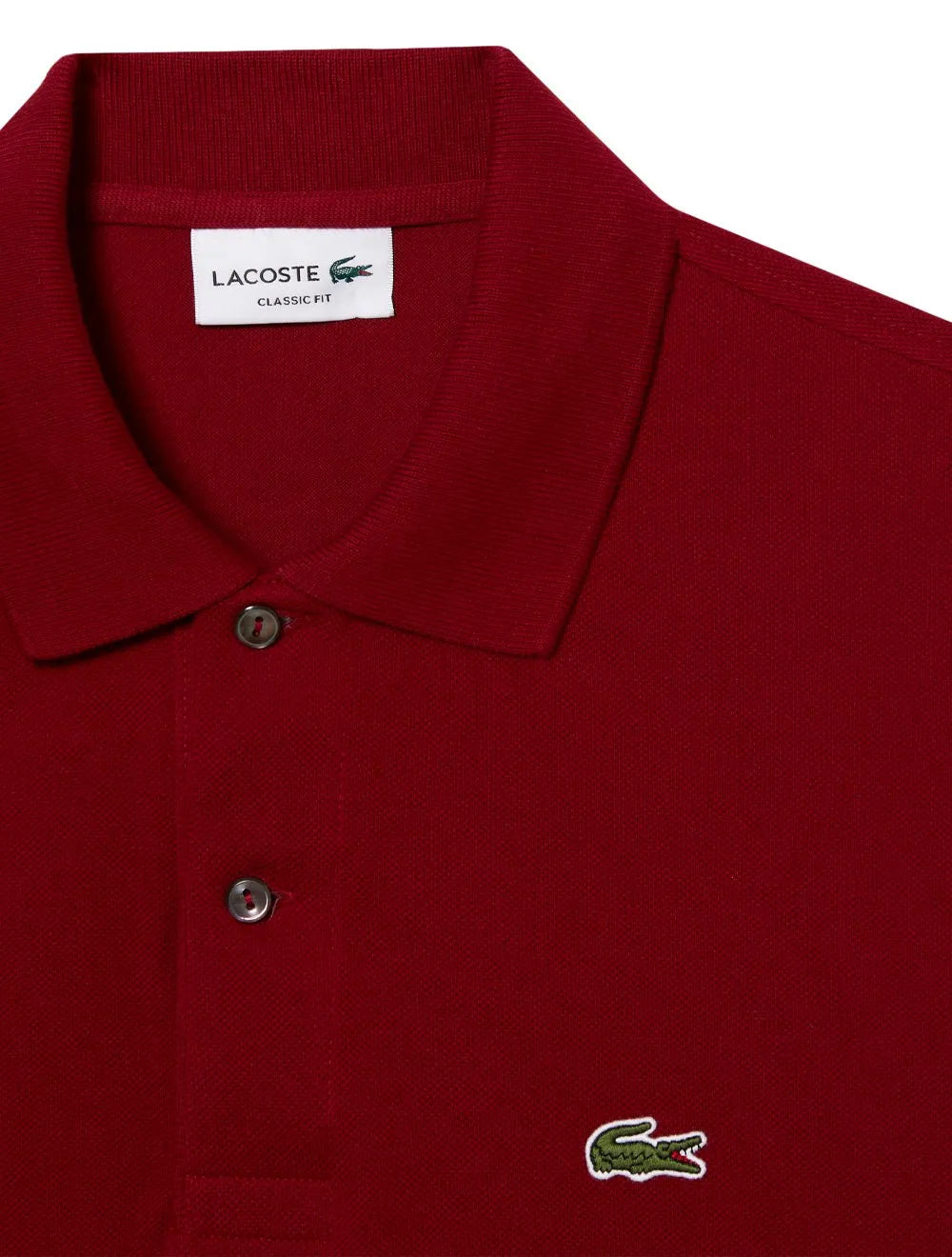 Polo Lacoste Masculina L.12.12 Marsala
