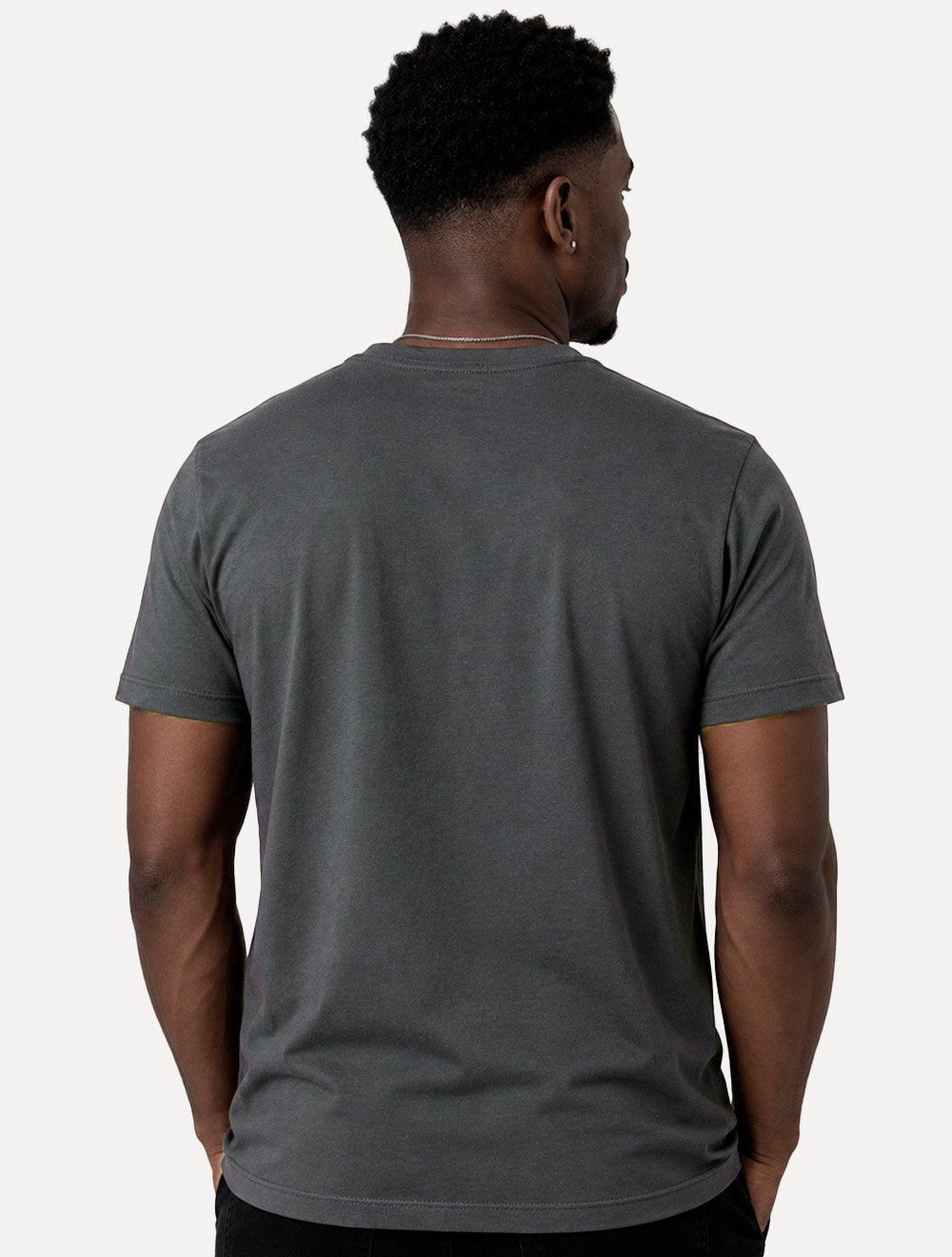Camiseta John John Masculina Regular Fit Flow Cinza Escuro