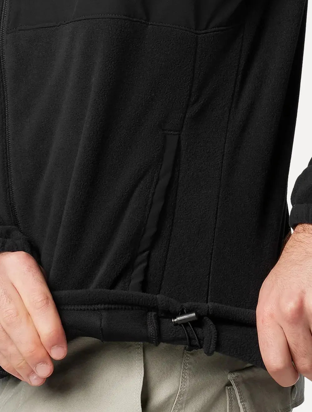 Jaqueta Columbia Masculina Fleeces Sage Peak Full Zip Preto