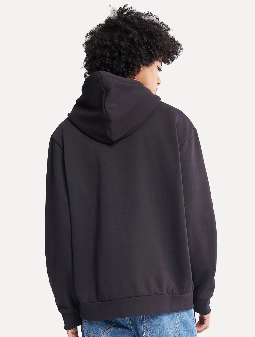 Moletom Calvin Klein Masculino Hoodie Fleece CK Logo Preto