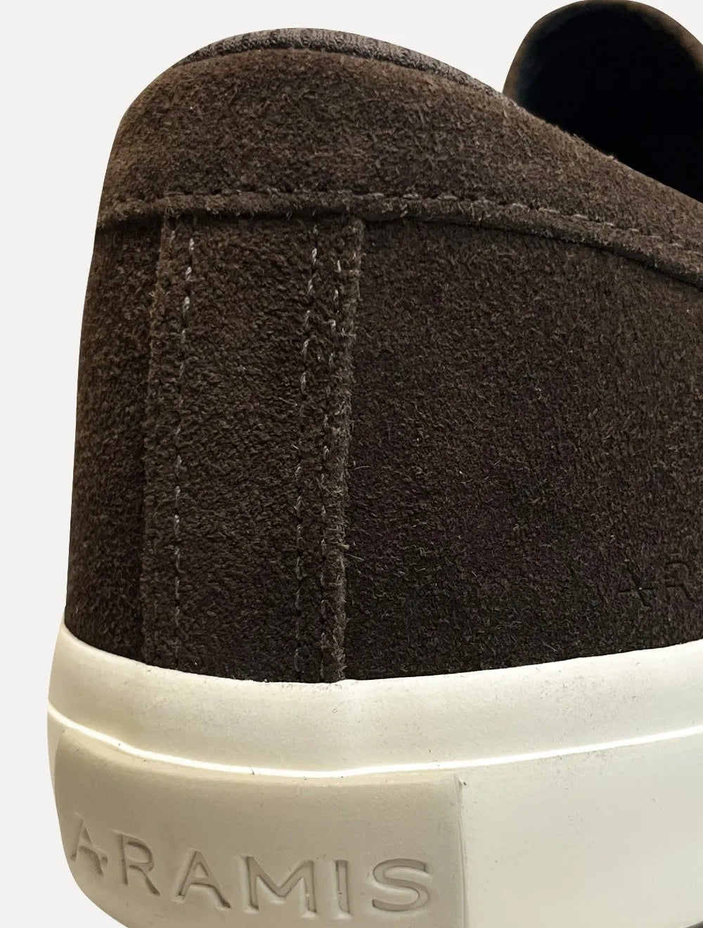 Tênis Aramis Masculino Slip On Easy Drive Suede Marrom Escuro