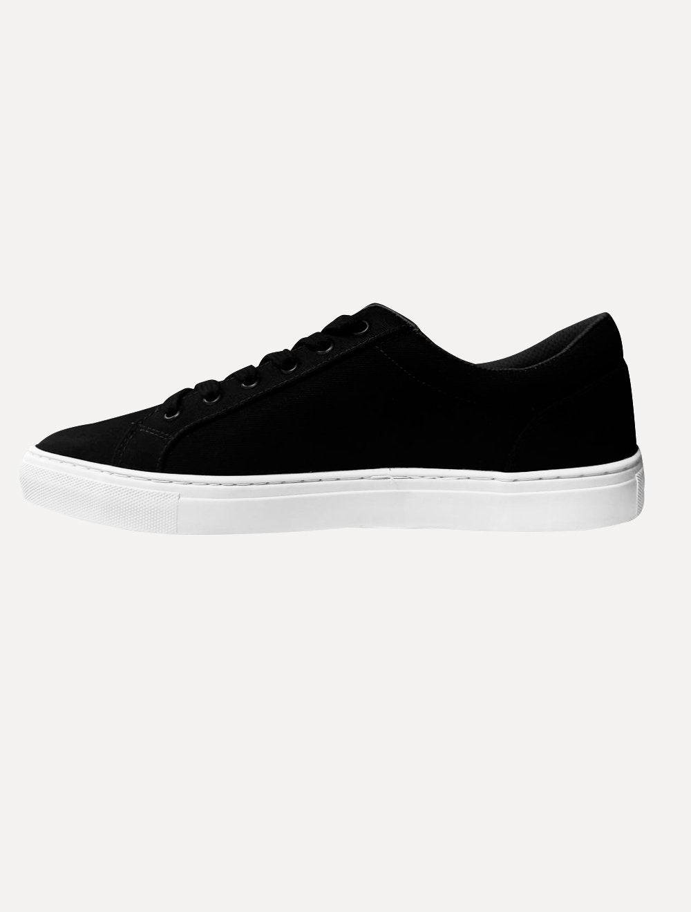 Tênis Calvin Klein Jeans Masculino Lona Rubber Preto