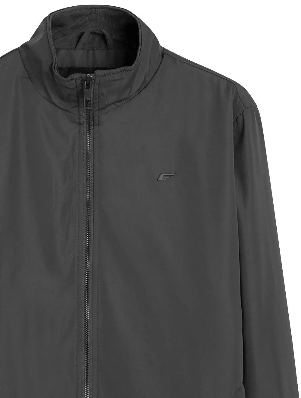 Jaqueta Ellus Masculina Nylon Padding Bomber Chumbo