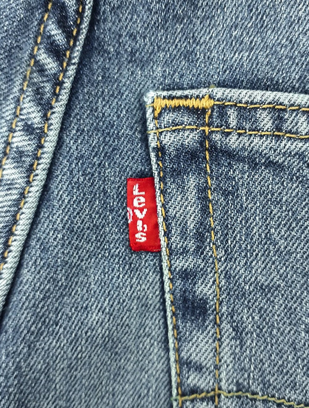 Bermuda Levis Jeans Masculina 412 Slim Shorts Stretch Destroyed Azul