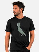 Camiseta Reserva Masculina Woodpecker Inner Green Lines Preta