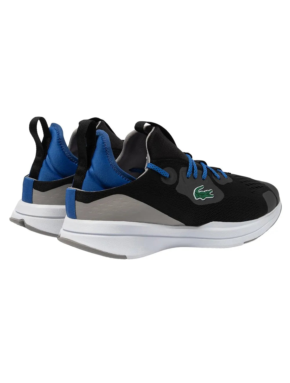 Tênis Lacoste Masculino Run Spin Comfort Blk/Blu Preto