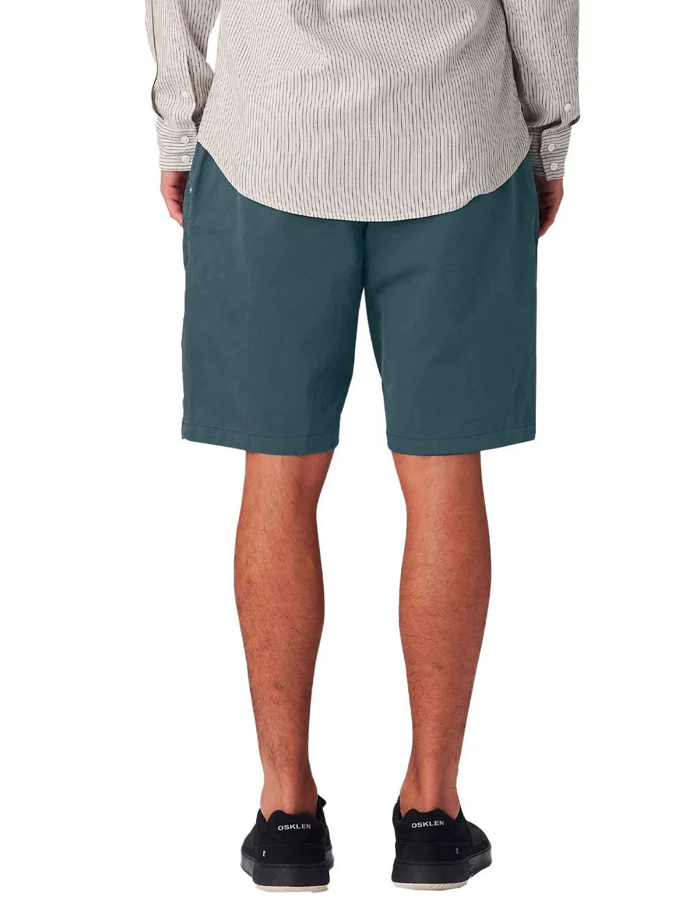 Bermuda Osklen Masculina Alfaiataria Cotton Blithe Azul Índigo