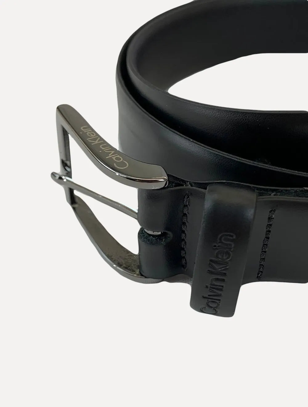 Cinto Calvin Klein Masculino CK Basic Onix Preto
