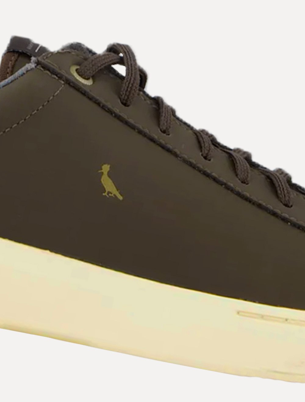 Tênis Reserva Masculino Couro Winner Gold Logo Marrom