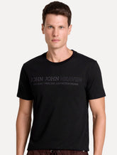 Camiseta John John Masculina Slim Fit United Preta