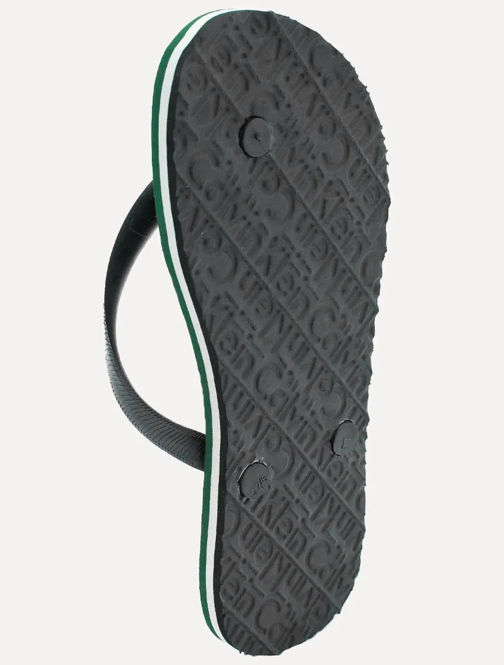 Chinelo Calvin Klein Jeans Swin Contrast Logo Re Issue Verde