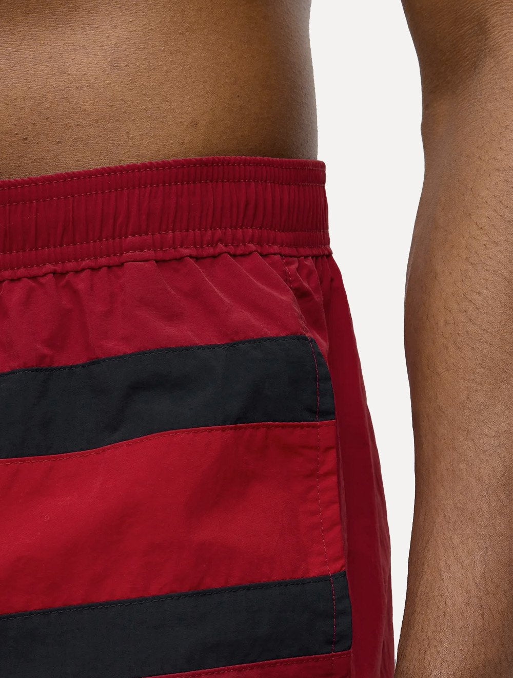 Short Tommy Hilfiger Medium Drawstring Colourblock Vermelho Escuro