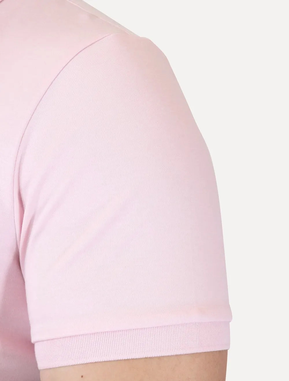 Polo Tommy Hilfiger Masculina Malha Liquid Cotton Seasonal Rosa Fosco