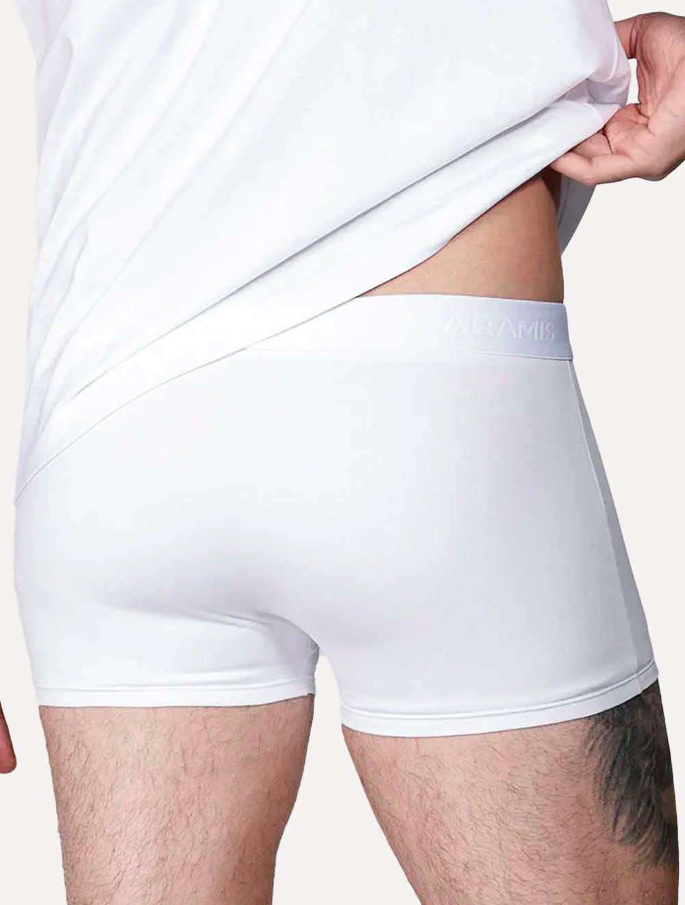 Cuecas Aramis Neo Boxer Cotton Mescla/ Preta/ Branca Pack 3UN