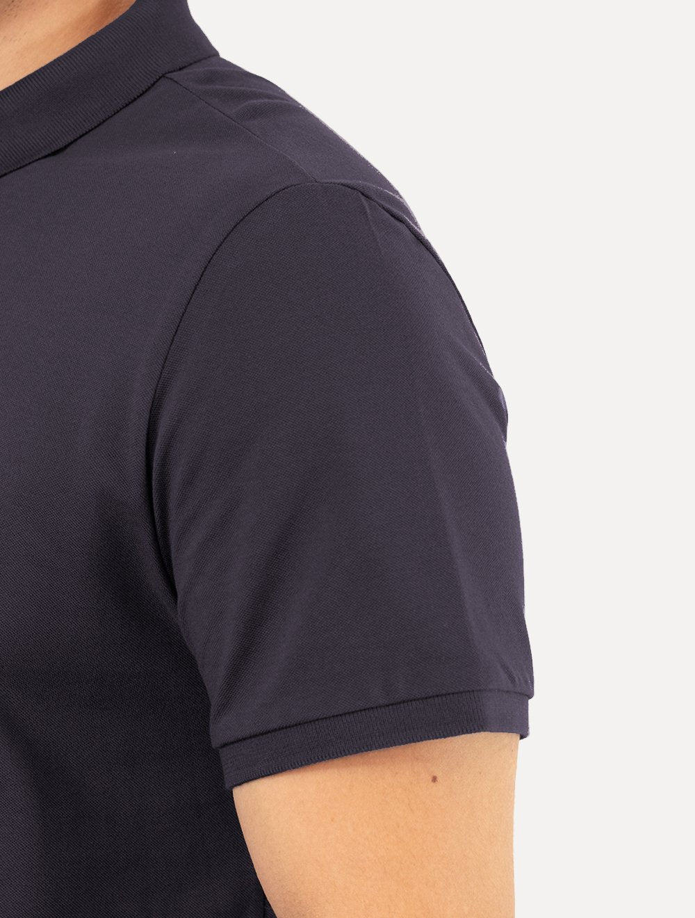 Polo Ellus Masculina Piquet Classic Easa Purple Blue Roxa