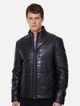 Jaqueta John John Masculina Reta Alex Logo Preta