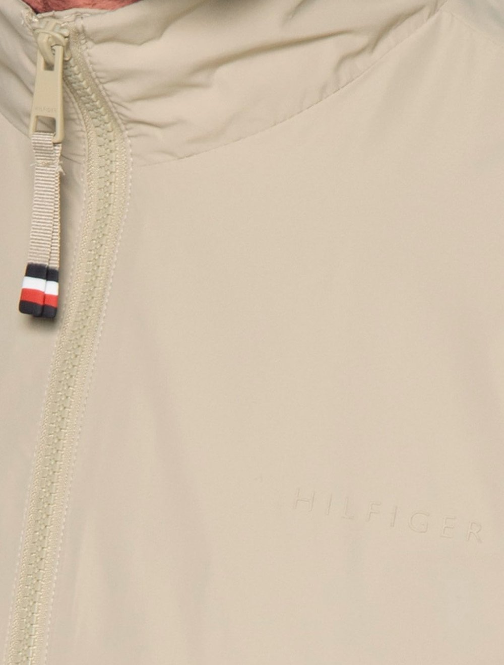 Jaqueta Tommy Hilfiger Branded Rubber Blouson Cáqui