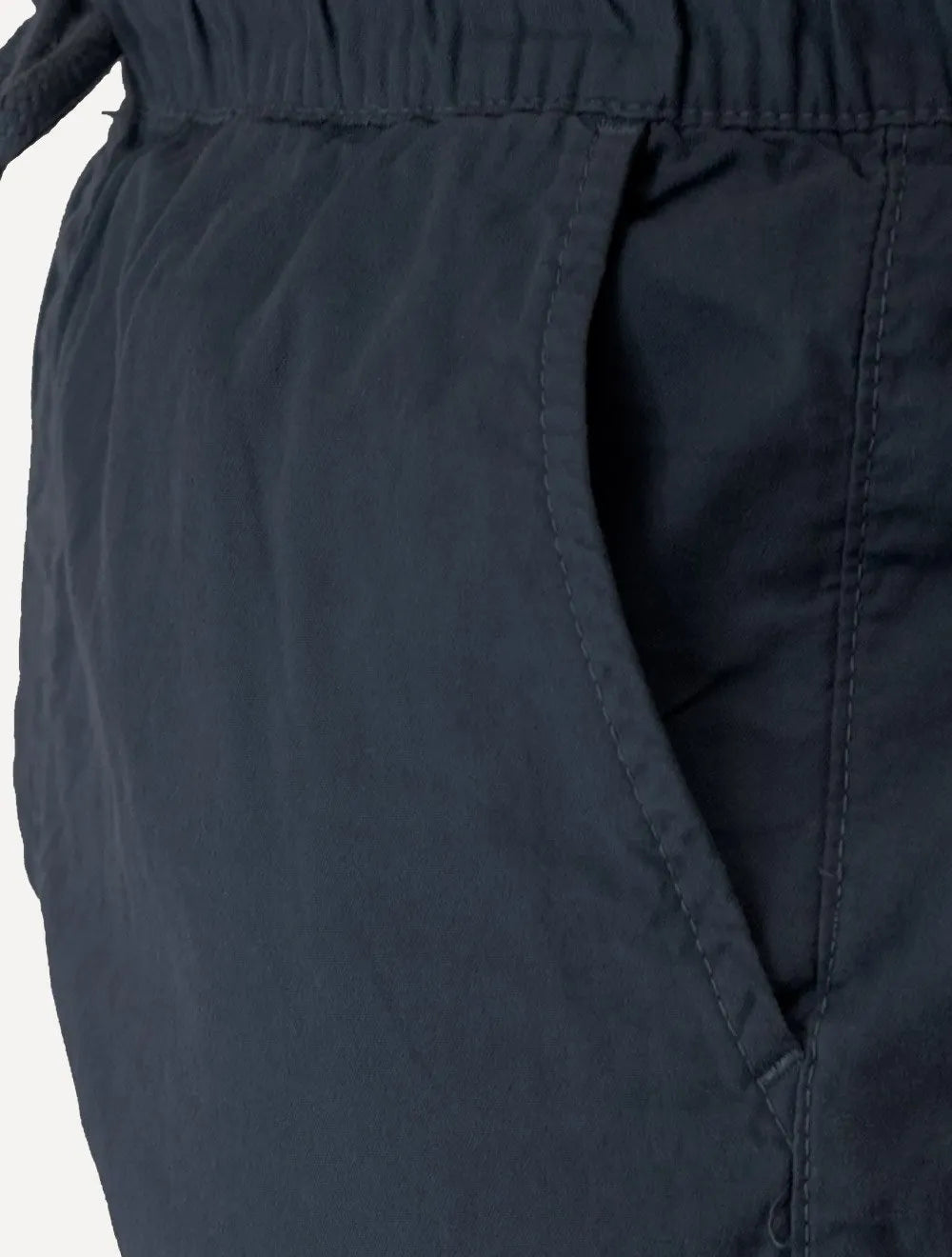 Short Calvin Klein Masculino Jeans Color Cós Elástico Azul Marinho