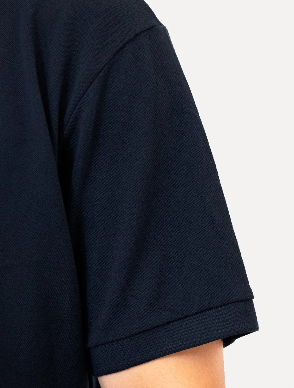 Polo Aramis Masculina Piquet Lisa Azul Marinho