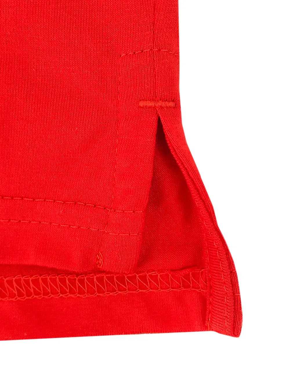 Polo Tommy Jeans Masculina Malha Regular Washed Jersey Vermelho Escarlate