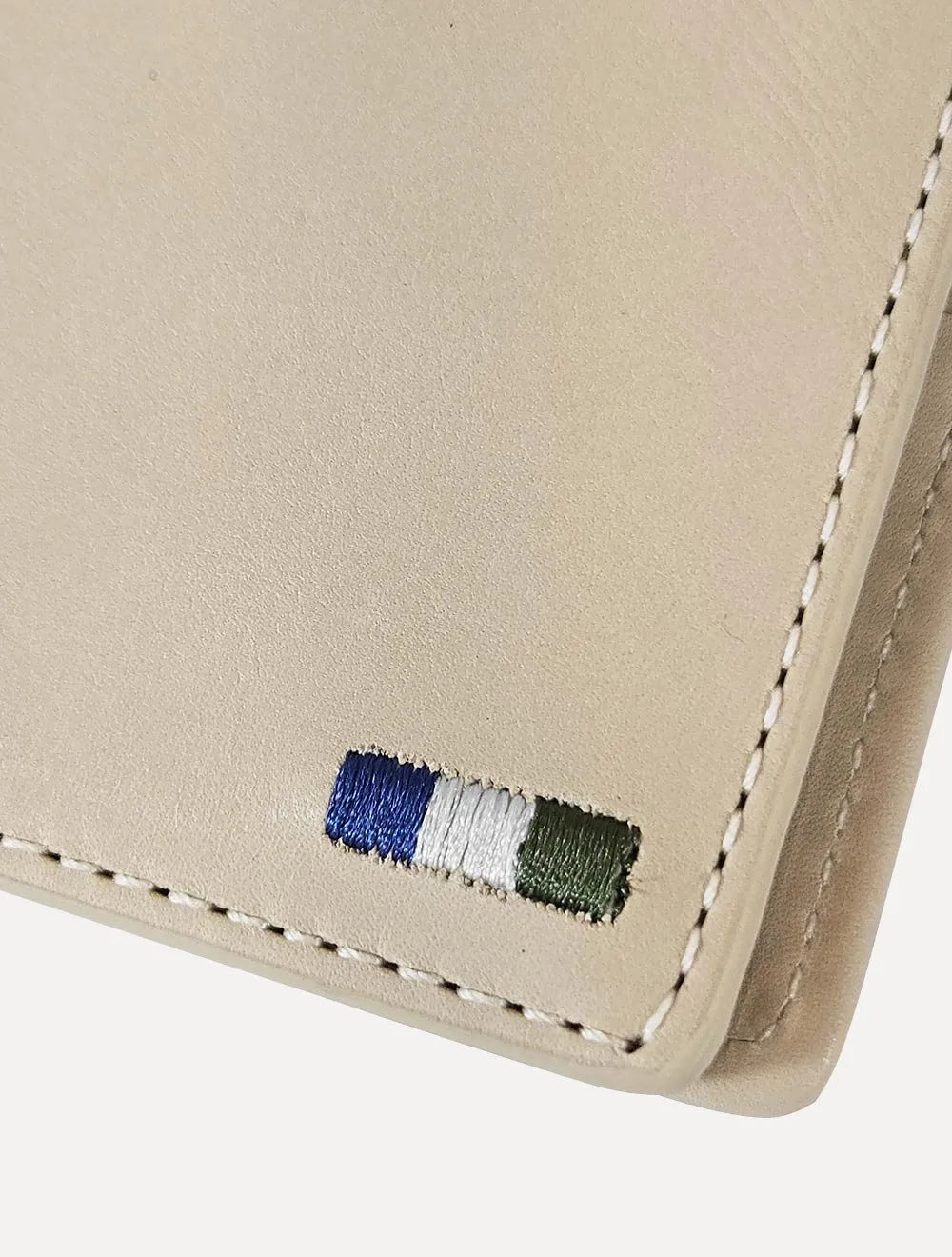 Carteira Reserva Masculina Couro Parma Off-White