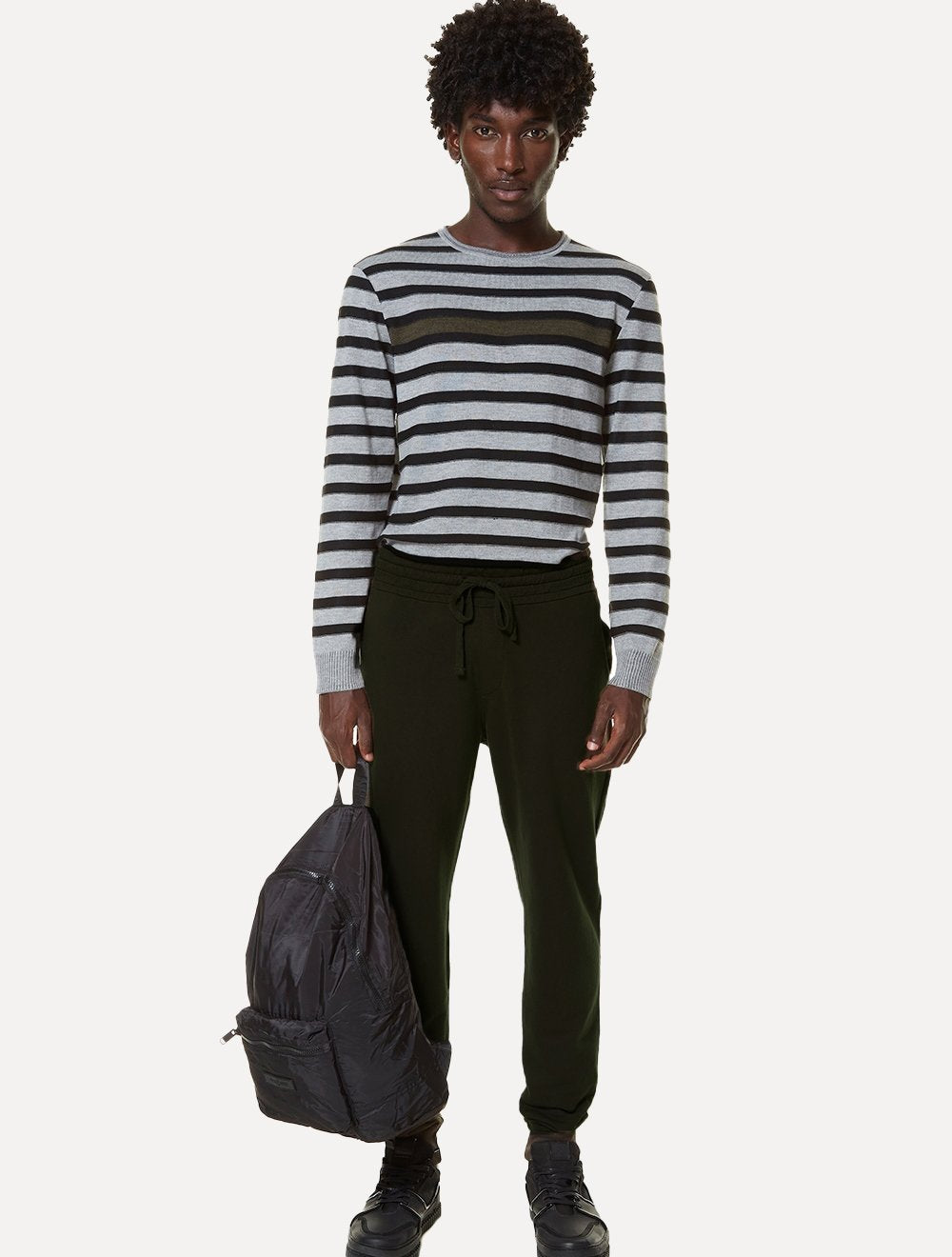Calça John John Masculina Moletom Patch Verde Escuro