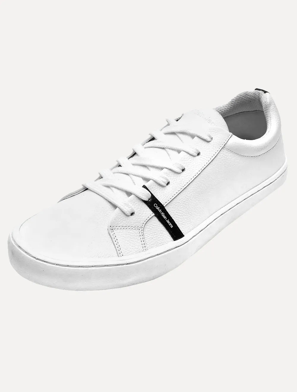 Tênis Calvin Klein Jeans Masculino Baixo Skate Floater Sash Branco