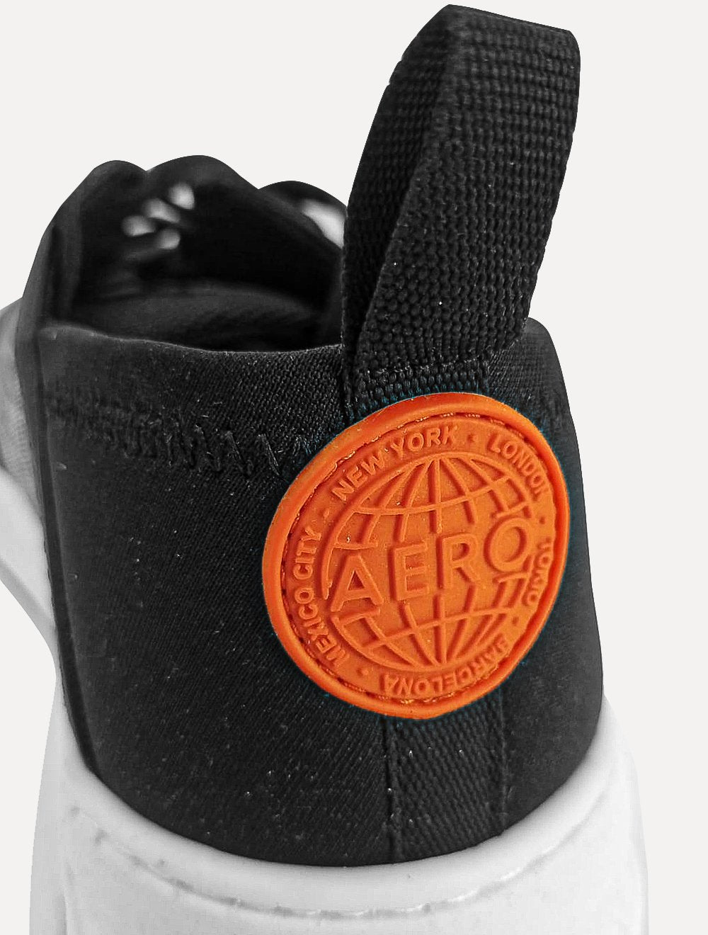 Tênis Aeropostale Masculino Casual Aero Pattern Laranja/Preto