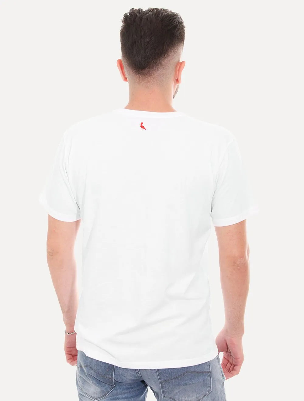 Camiseta Reserva Masculina Swiss Knife Woodpecker Branca