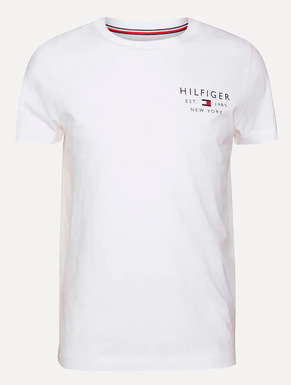 Camiseta Tommy Hilfiger Masculina Brand Love Small Logo Branca