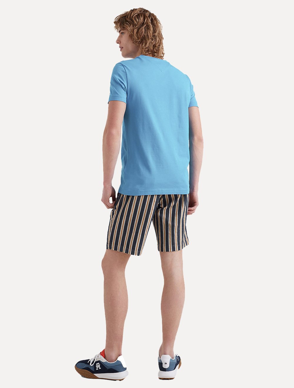 Camiseta Tommy Hilfiger Masculina Core Logo Tee Azul