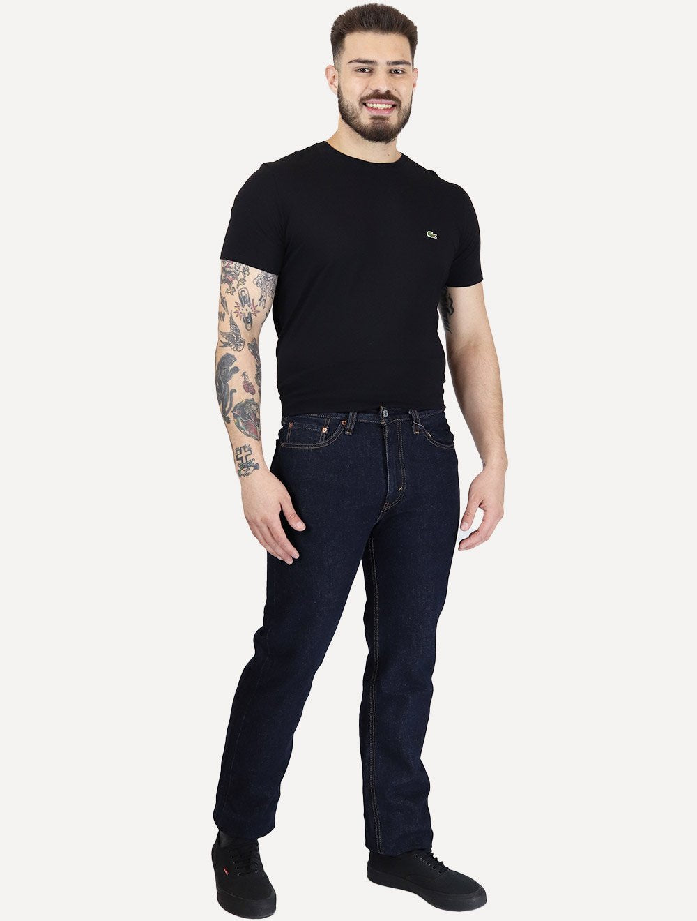 Calça Jeans Levis 505 Regular Azul Escuro