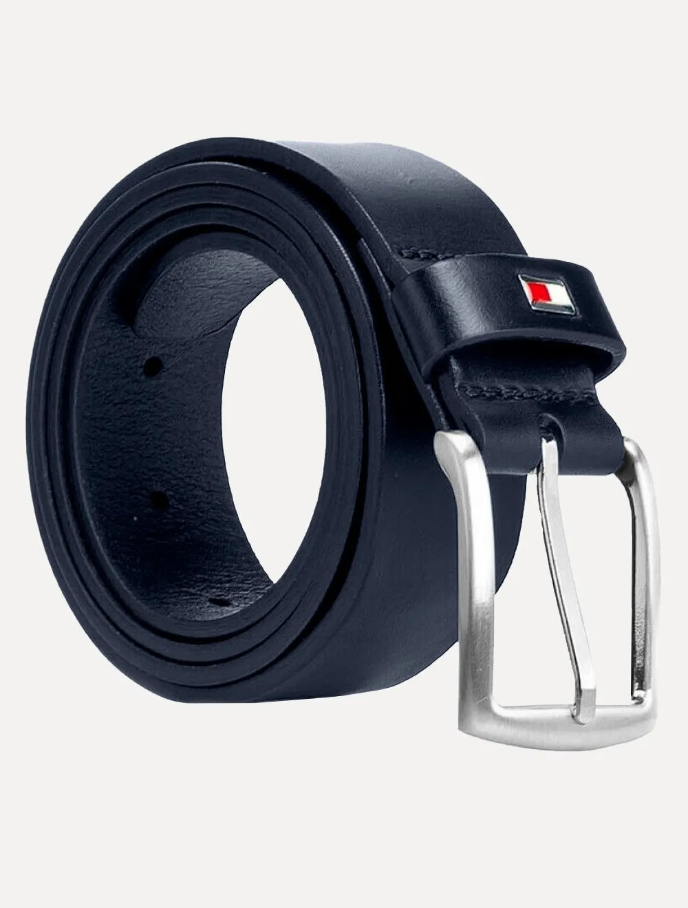 Cinto Tommy Hilfiger Masculino New Denton 3.5 Belt Azul Marinho