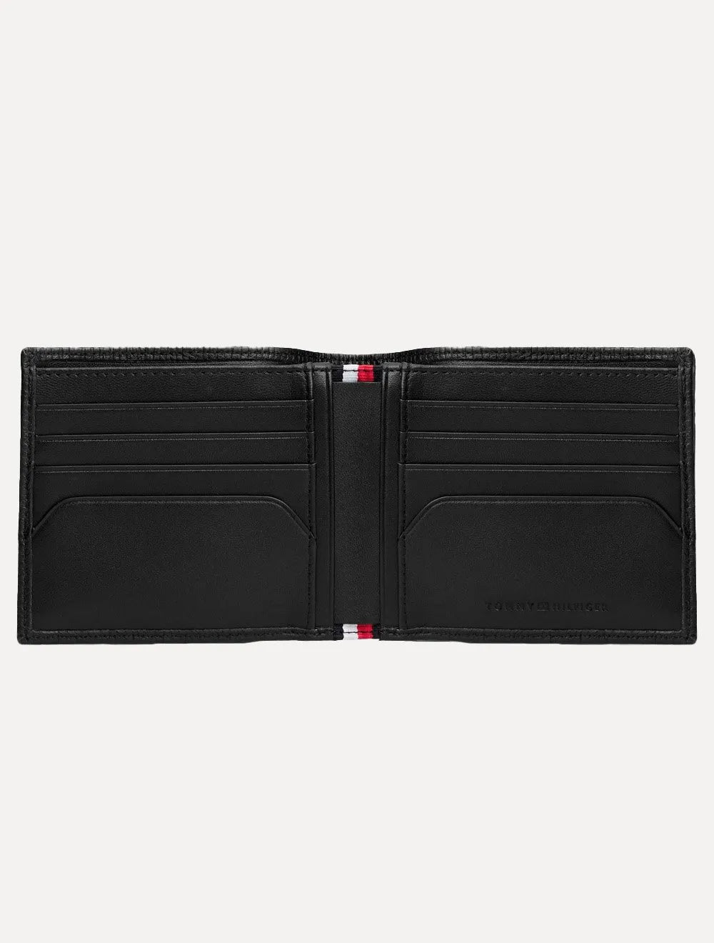 Carteira Tommy Hilfiger Masculina The Translucent Flag Mini CC Preto