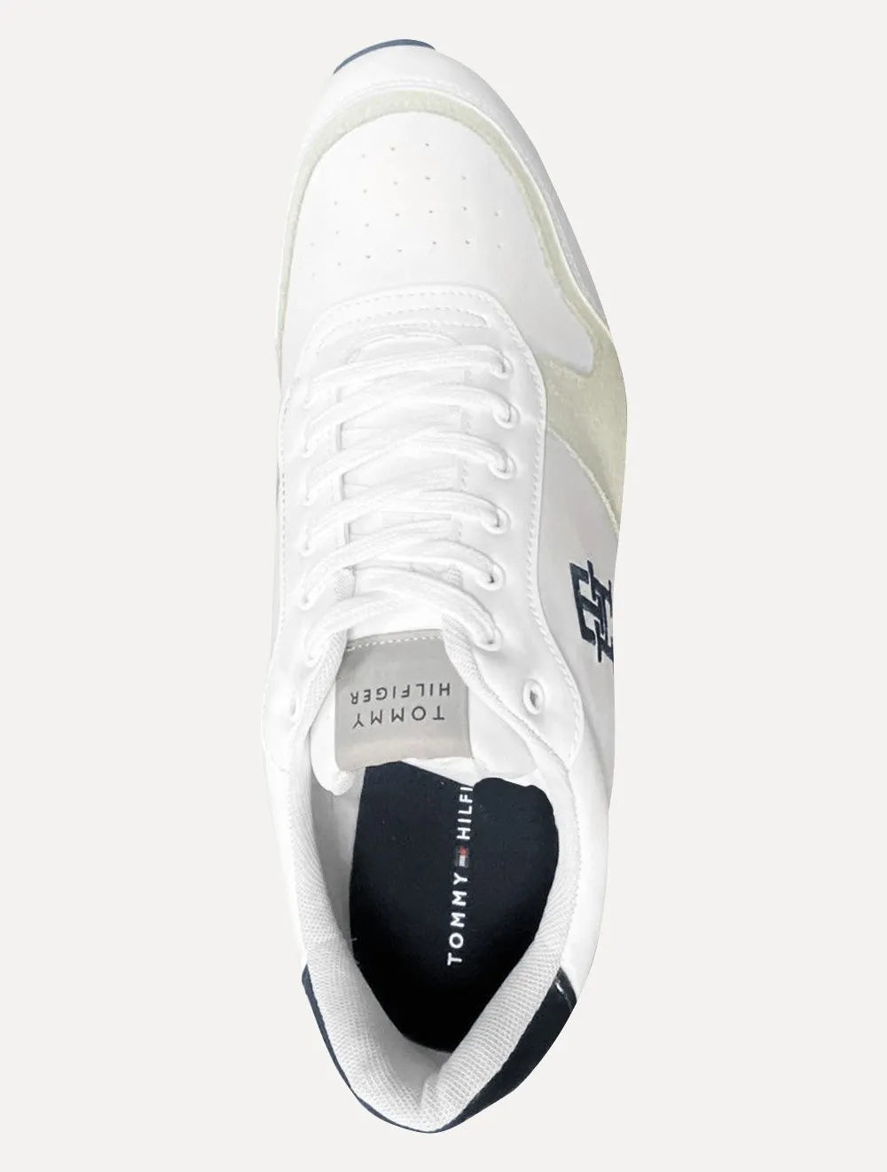Tênis Tommy Hilfiger Masculino New Dorian Camurça Branco