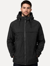 Jaqueta Calvin Klein Masculina Nylon Hoodie Windbreaker Preta