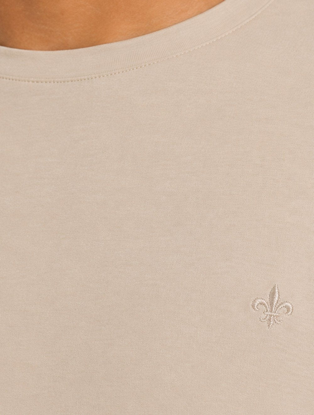 Camiseta Dudalina Manga Longa Cotton Flex Cáqui