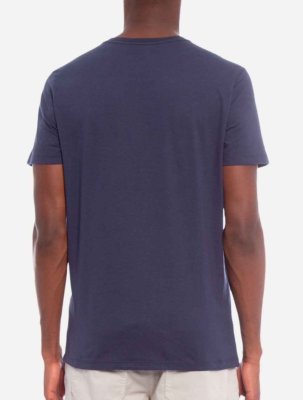 Camiseta Von der Volke Masculina Origineel Basis Logo Azul Marinho