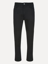 Calça Dudalina Jeans Masculina Slim Acetinada Preta
