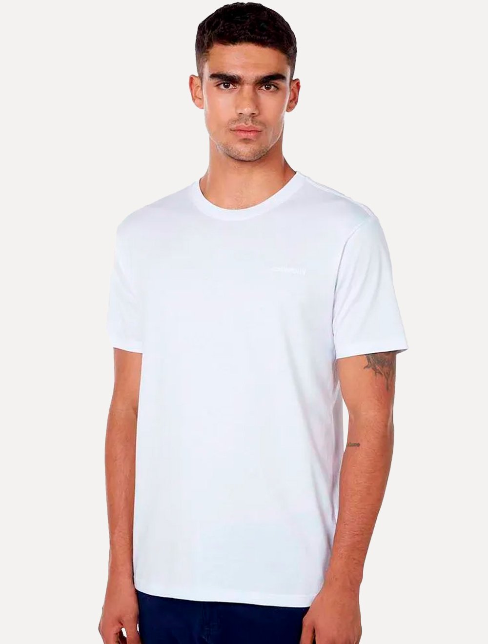 Camiseta John John Masculina Regular New Dirty Branca