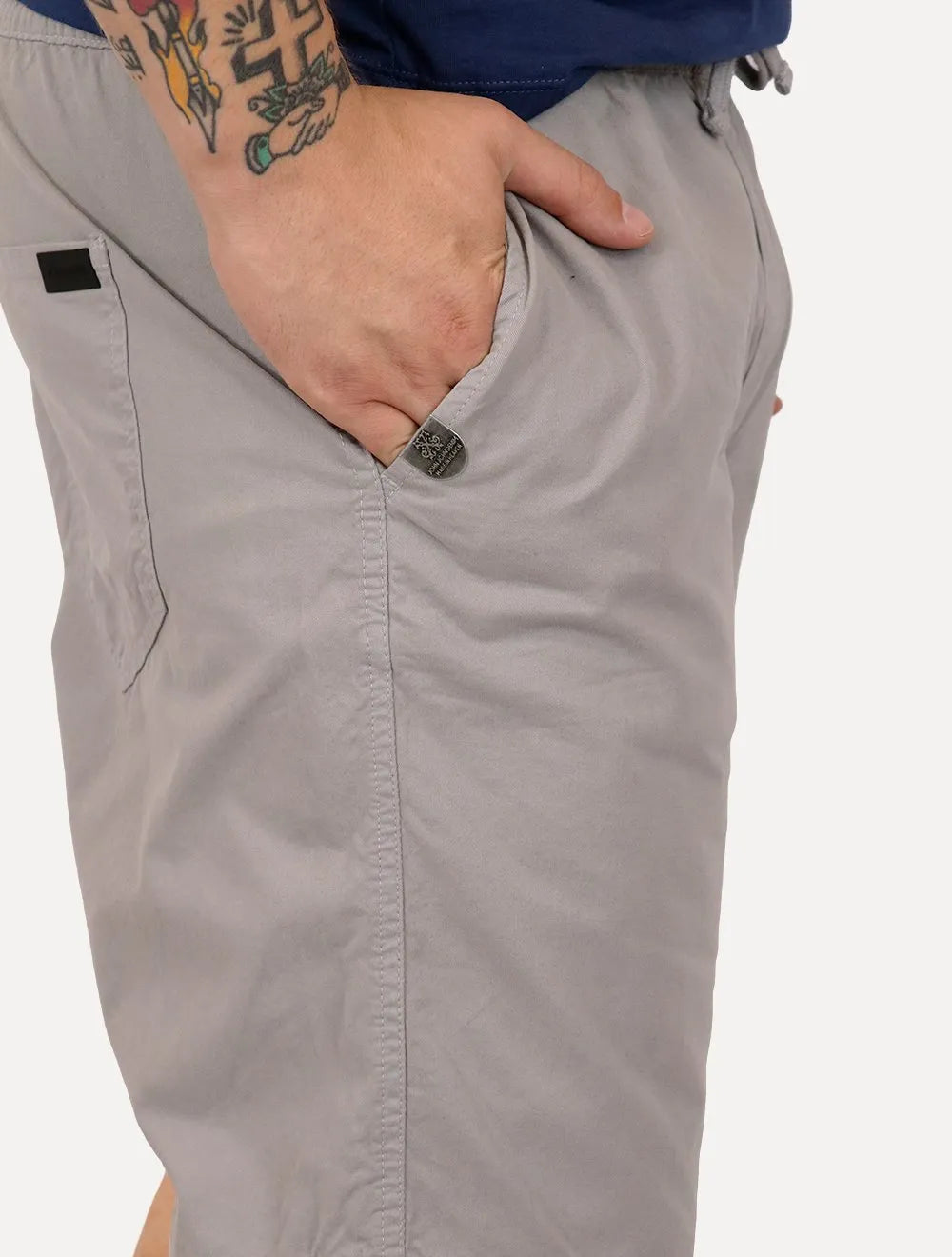 Bermuda John John Masculina Jogger Cannon Cinza