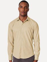 Camisa Reserva Masculina Nova Paraty Caqui Escuro