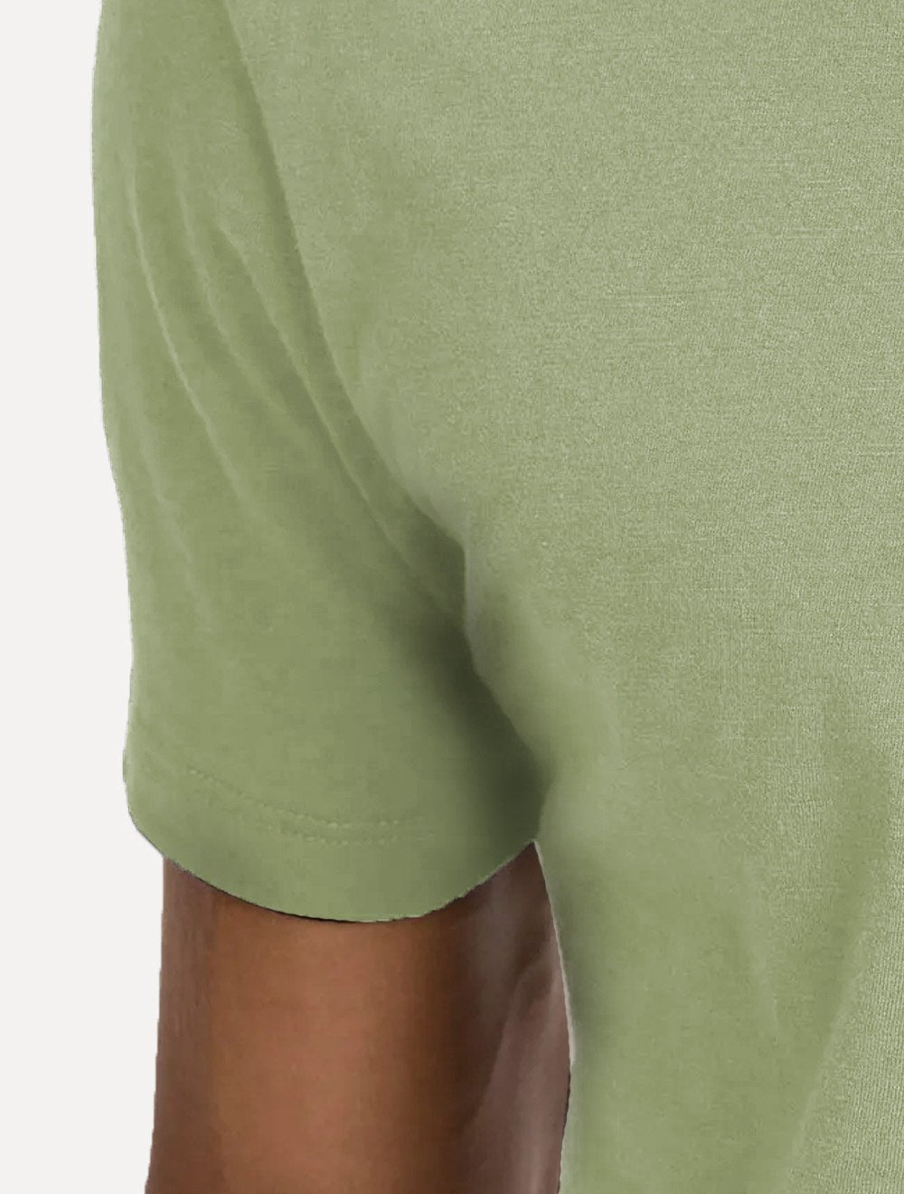 Camiseta John John Slim Fit Flame Verde Mescla