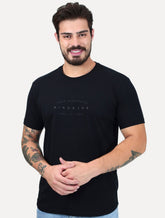 Camiseta King & Joe Masculina Arc From Everywhere Perolado Preta