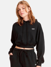 Moletom Levis Feminino Cropped Laundry Day Preto