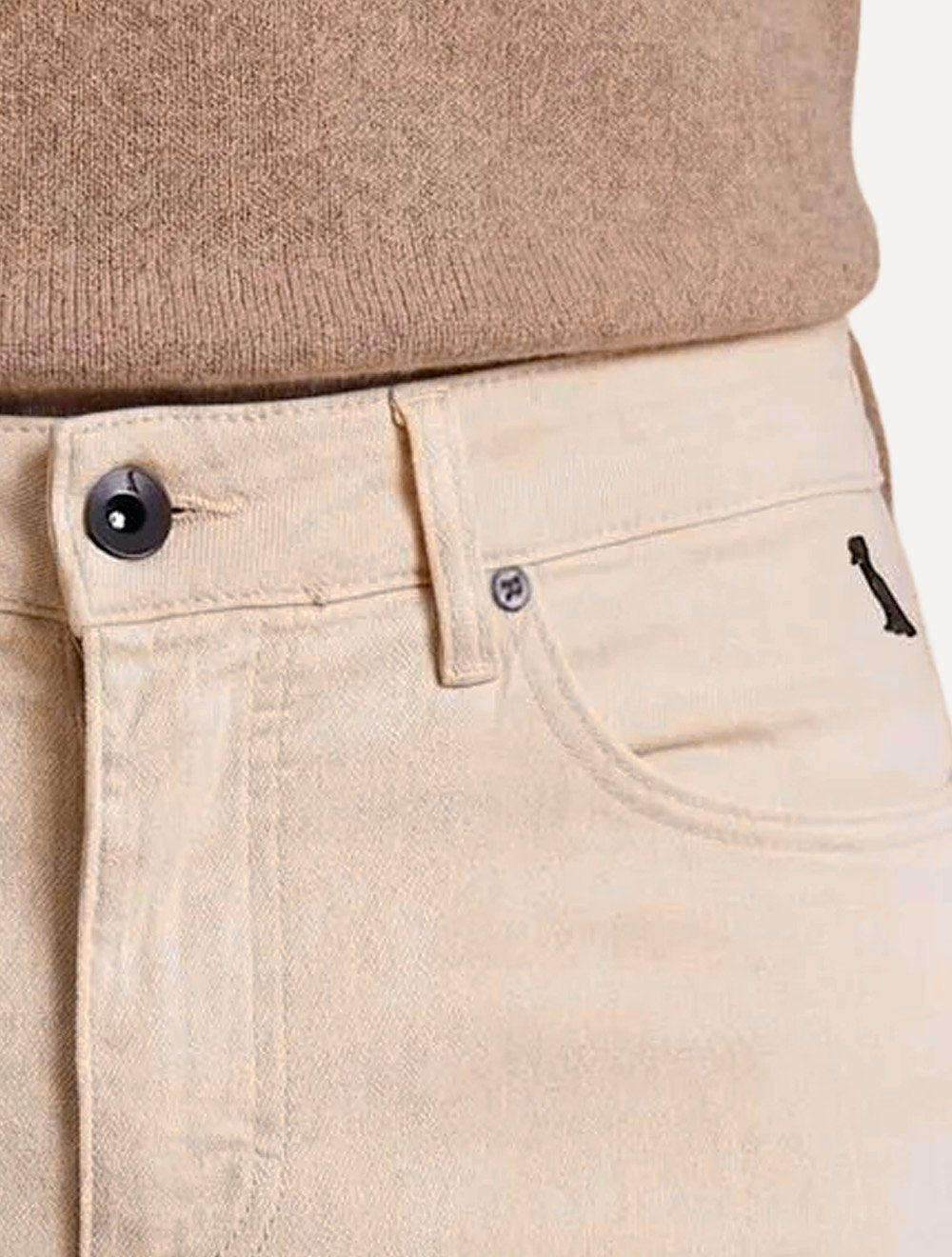 Calça Reserva Jeans Masculina Slim Color Areia